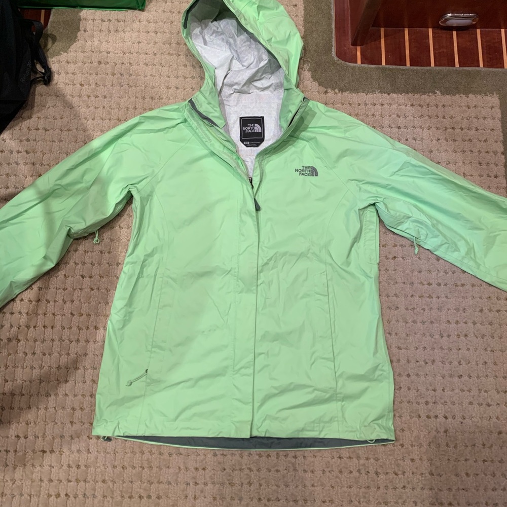 North face rain jacket.